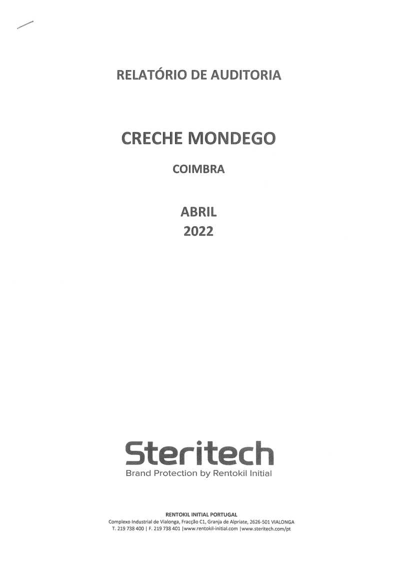 Relatorio de Auditoria Relatorio de Auditoria